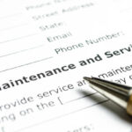 Maintenance and service contract
